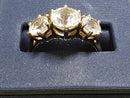 Women's Ring - Yellow Gold 10k (.417) 3.8 grams Size 9.5