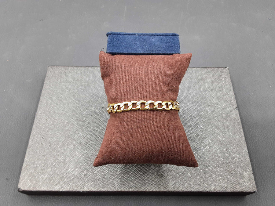 Bracelet - Yellow Gold 10k (.417) 5.7 grams 8 inch
