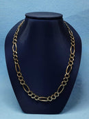 Figaro Chain - Yellow Gold 10k (.417) 26.5 grams 24 inch