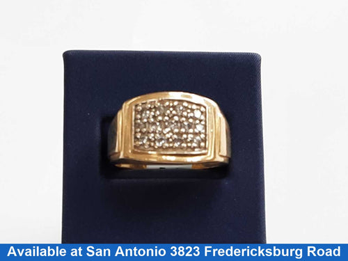 Men's Ring - Yellow Gold 14k Size 11