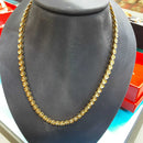Bead Chain - Yellow Gold 18k (.750) 19.4 grams 16 inch