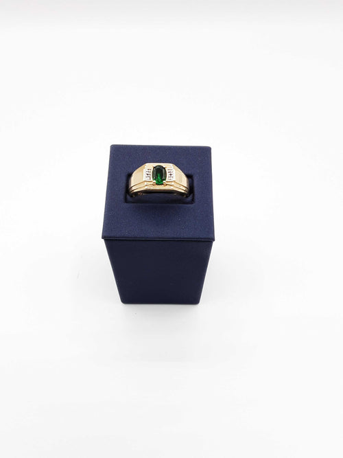 Men's Ring - Yellow Gold 10k (.417) 6.4 grams Size 10.5