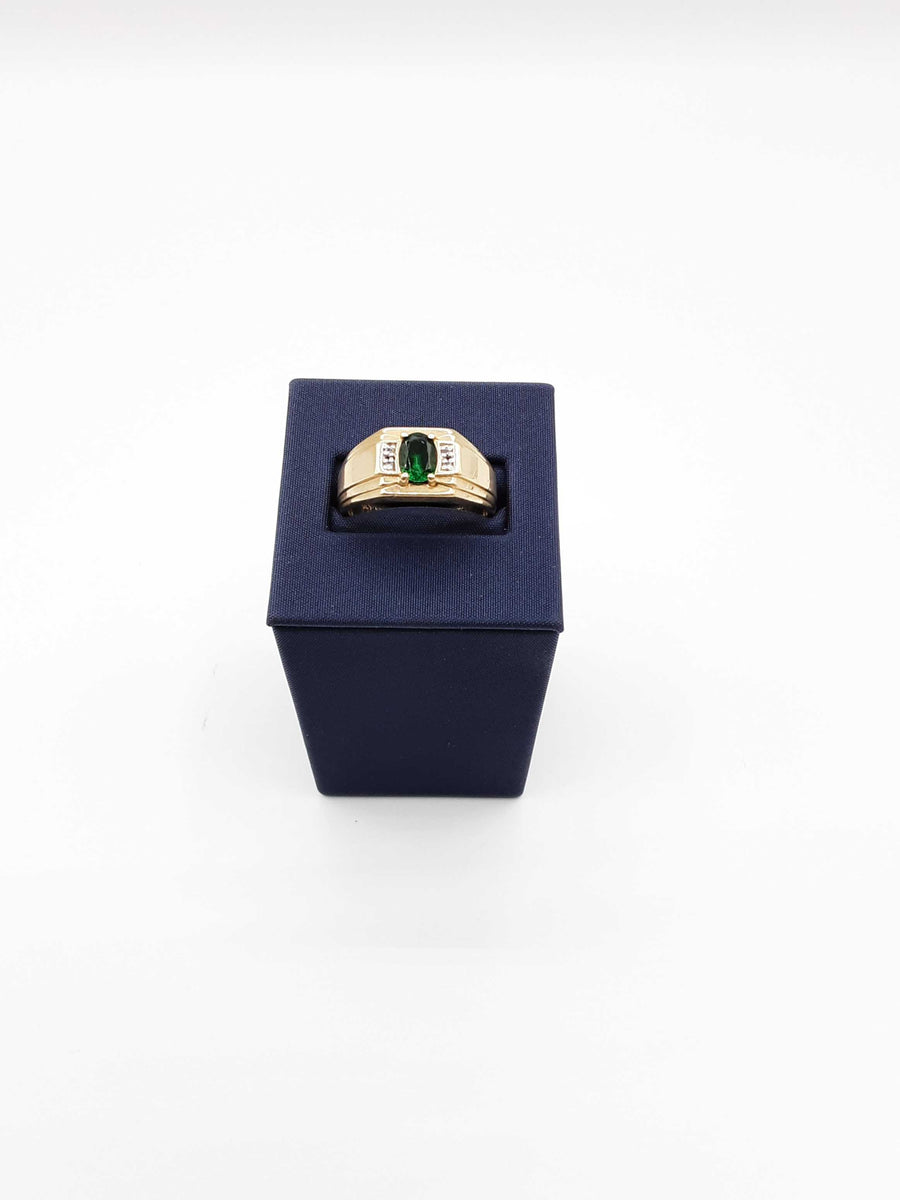 Men's Ring - Yellow Gold 10k (.417) 6.4 grams Size 10.5