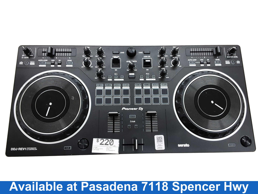 Pioneer Ddj-rev1 Black DJ Controller