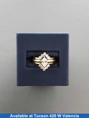 Women's Ring - Yellow Gold 14k (.585) 5.8 grams Size 6.5