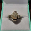 Women's Ring - Yellow Gold 10k (.417) 3.5 grams Size 20