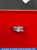 Ring - Wedding Set - Yellow Gold 10k (.417) 4.4 grams Size 7