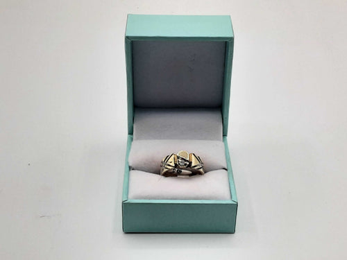 Men's Ring - Yellow Gold 10k (.417) 2.7 grams Size 6.5