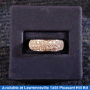 Ring - Wedding Band - White Gold 14k (.585) 4.9 grams Size 20