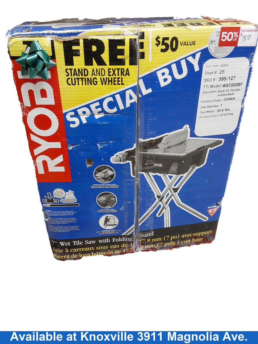 Ryobi Ws720sbf Blue Corded Cut Off Saw