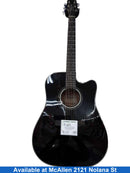 Takamine Gd30ce Blk Black Acoustic / Electric Classic Guitar