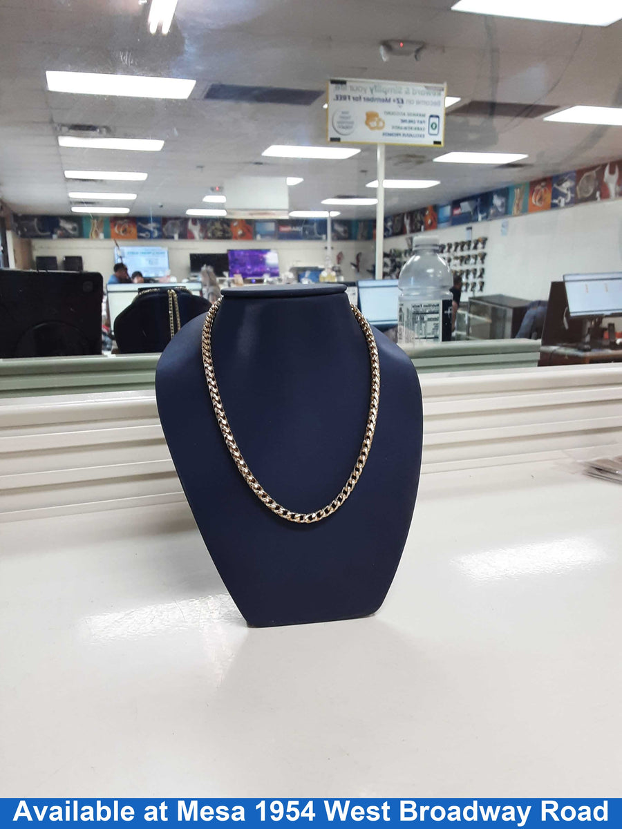 Fox Tail Chain - Yellow Gold 10k (.417) 46.4 grams 22 inch