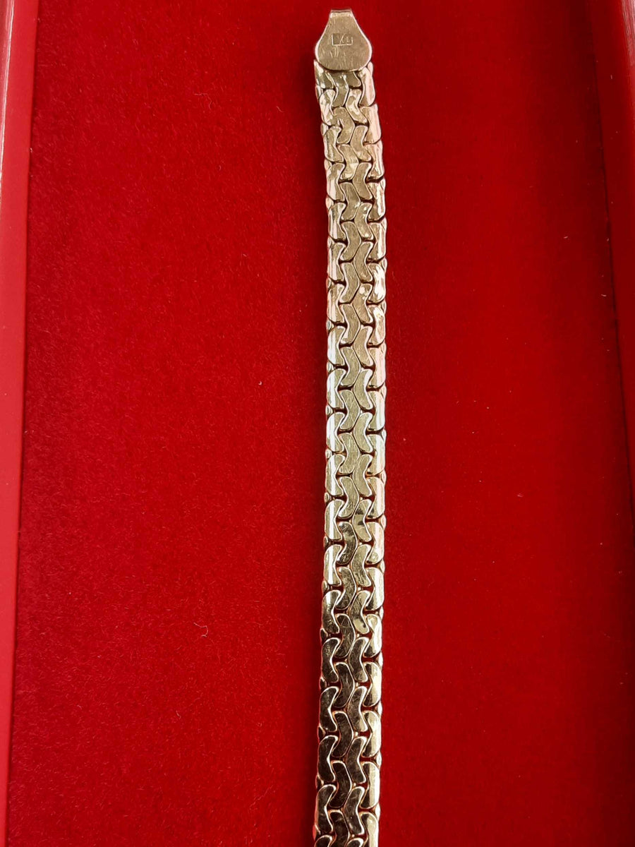 Bracelet - Yellow Gold 14k (.585) 4.1 grams 7 inch