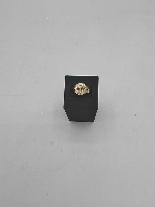 Men's Ring - Yellow Gold 10k (.417) 4.2 grams Size 20