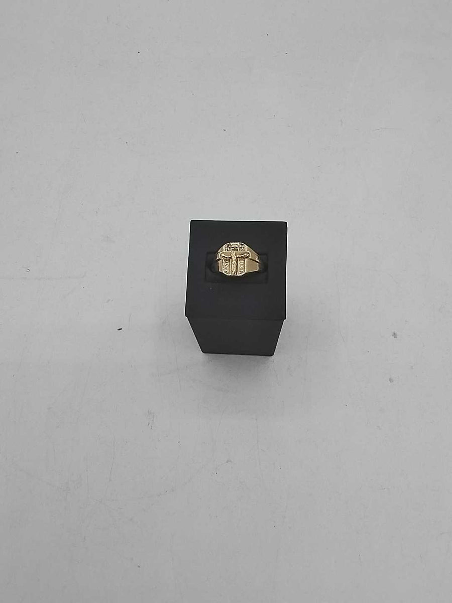 Men's Ring - Yellow Gold 10k (.417) 4.2 grams Size 20