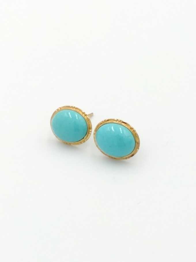 Earrings - Yellow Gold 14k (.585) 1.5 grams