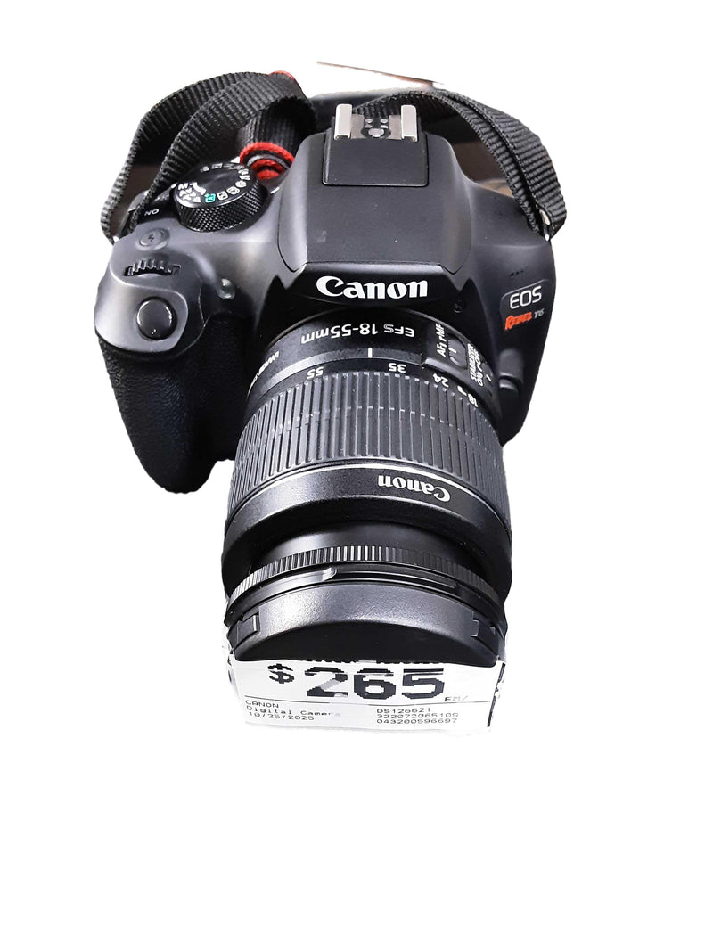 Canon Ds126621 Black Digital Camera