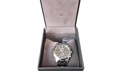 Bulova 96b305 Silver Regular Watch