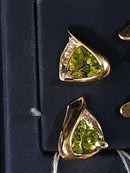 Double Stud Earring - Yellow Gold 10k (.417) 3.4 grams