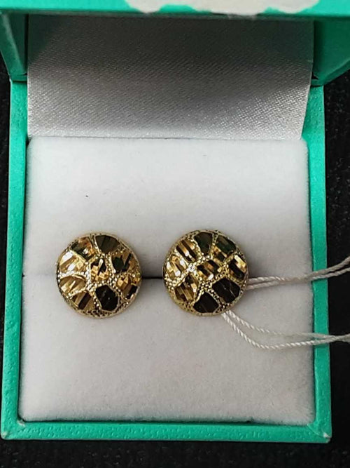 Filigree Earrings - Yellow Gold 10k (.417) 1.5 grams