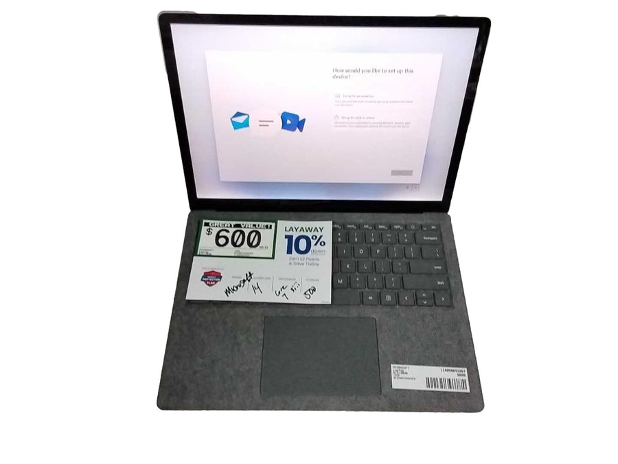 Microsoft 1950 Intel Core I7 - 12th Generation 16 Gb 128 Gb Silver Laptop