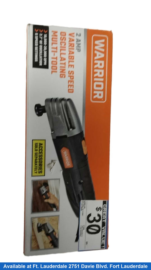 Warrior 57808 Black Corded Grinder