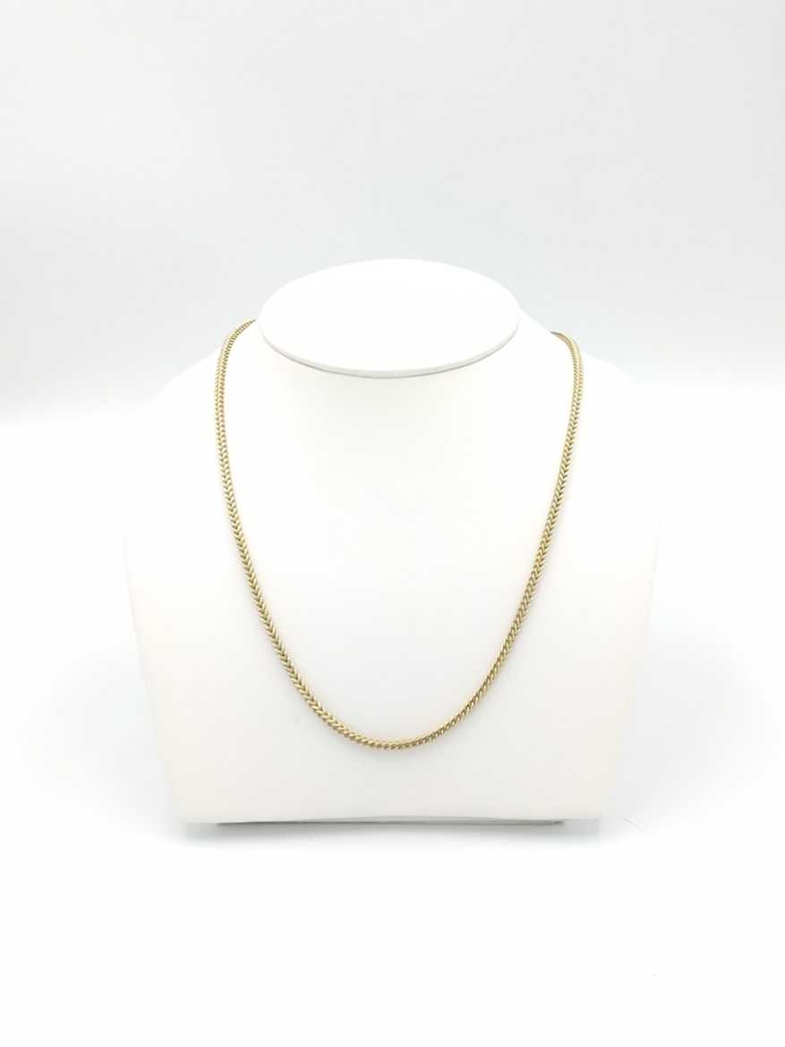 Fox Tail Chain - Yellow Gold 10k (.417) 5.6 grams 18 inch