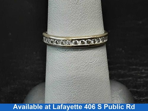 Women's Ring - Anniversary - White Gold 14k (.585) 2.1 grams Size 7