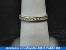 Women's Ring - Anniversary - White Gold 14k (.585) 2.1 grams Size 7