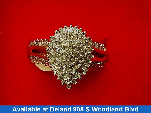 Women's Ring - Yellow Gold 10k (.417) 2.9 grams Size 9