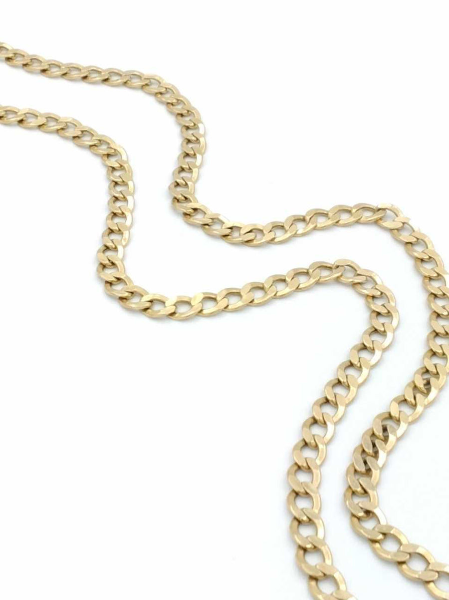 Cuban Link Chain - Yellow Gold 14k (.585) 12.7 grams 25 inch