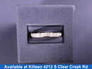 Women's Ring - Anniversary - White Gold 14k (.585) 2.2 grams Size 9