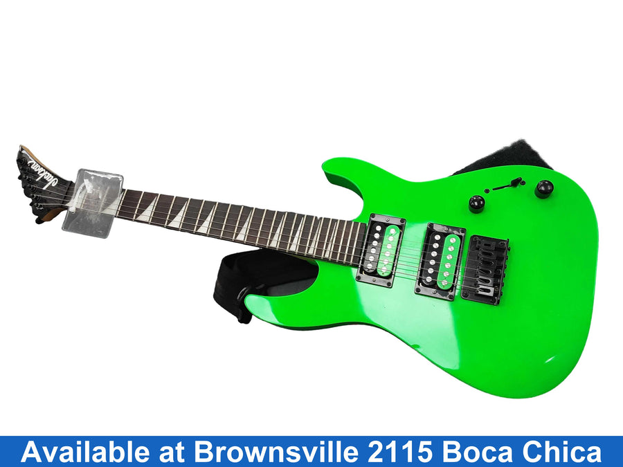 Jackson Cwj1936296 Green Electric Bass Guitar