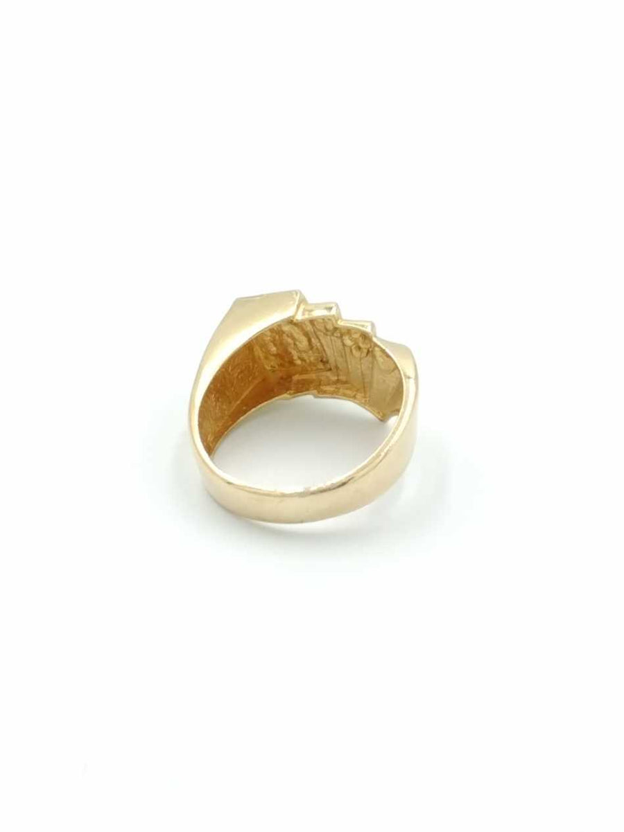 Women's Ring - Yellow Gold 10k (.417) 5.3 grams Size 11