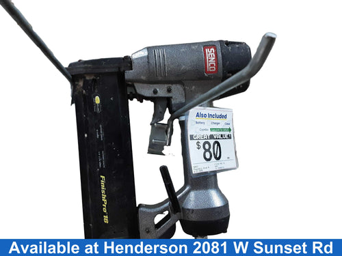 Senco Finish Pro 18 Silver Pneumatic Brad Nailer
