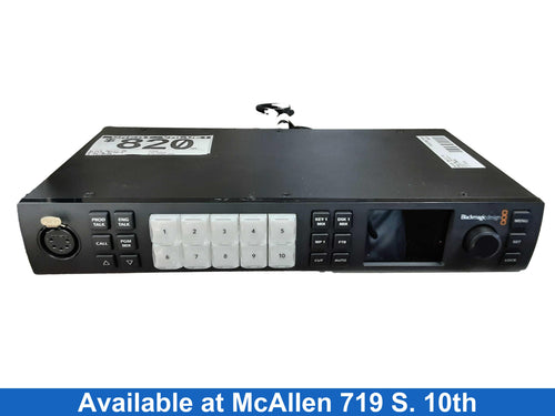 Black Magic Design Atem 1 Black Analog Mixer