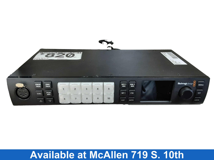 Black Magic Design Atem 1 Black Analog Mixer