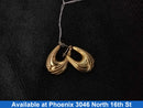 Shrimp Earrings - Yellow Gold 10k (.417) 3.72 grams