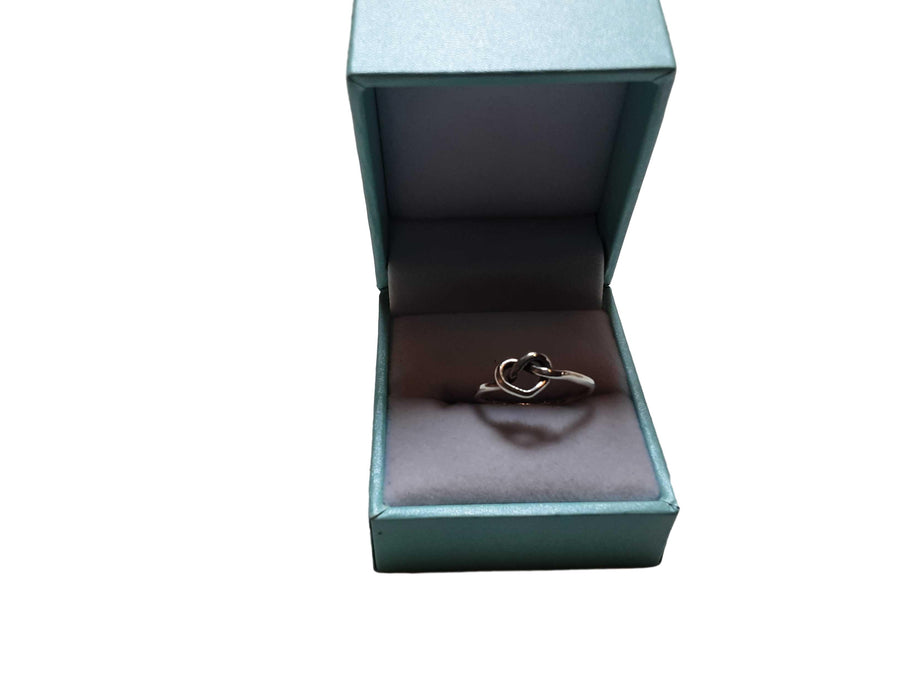 James Avery Delicate Heart Knot Ring Silver Other Collectible