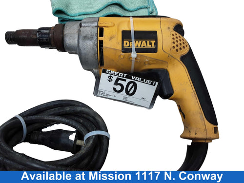 Dewalt Dw267 Yellow Corded Impact Drill