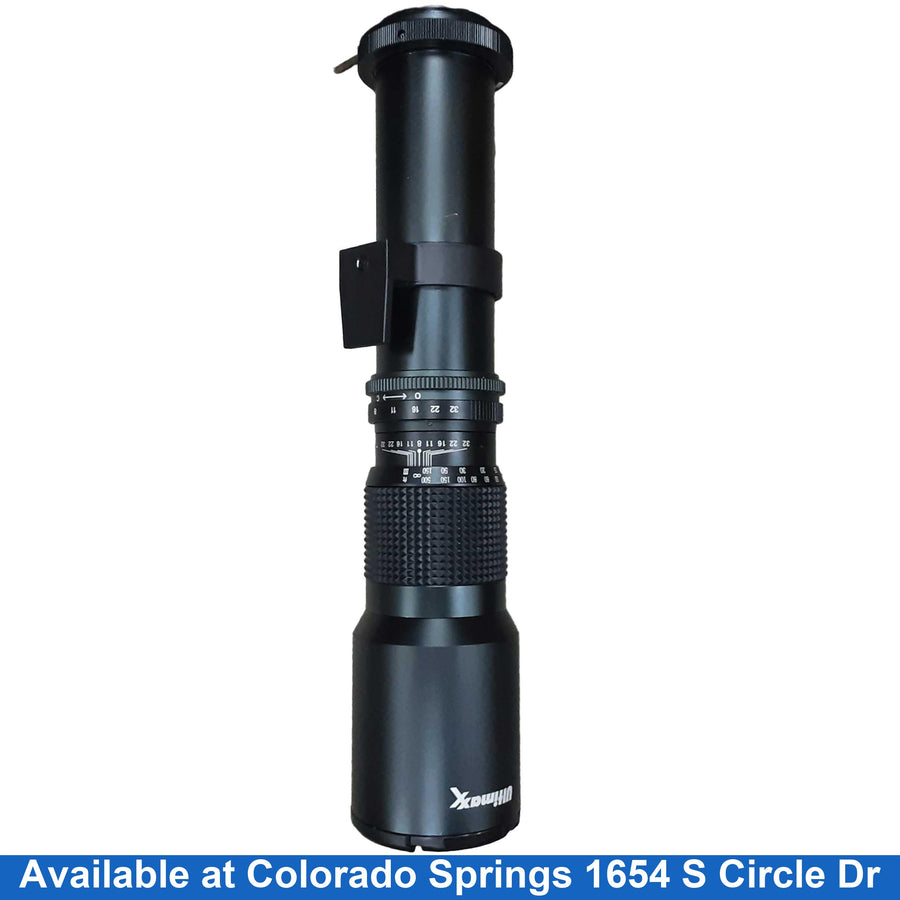 Ultimaxx F8.0 Telephoto Lens Black Photographic Lens