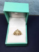 Women's Ring - Yellow Gold 14k (.585) 5 grams Size 7