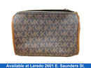 Mk Lk Logo Brown Purse / Handbag