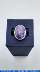 Women's Ring - Silver 7.1 grams Size 9
