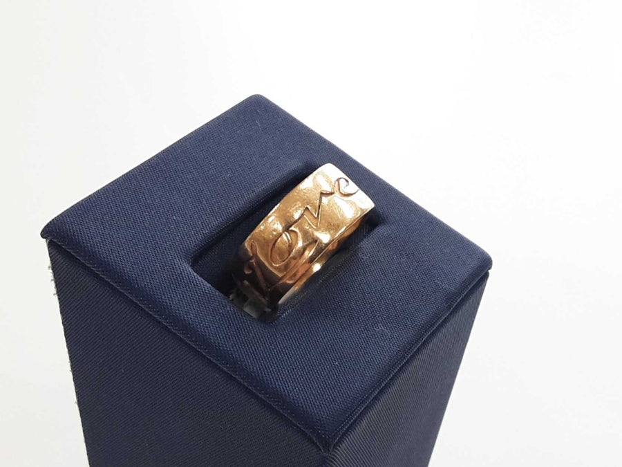 James Avery Love Ring Yellow Gold 14k Size 5