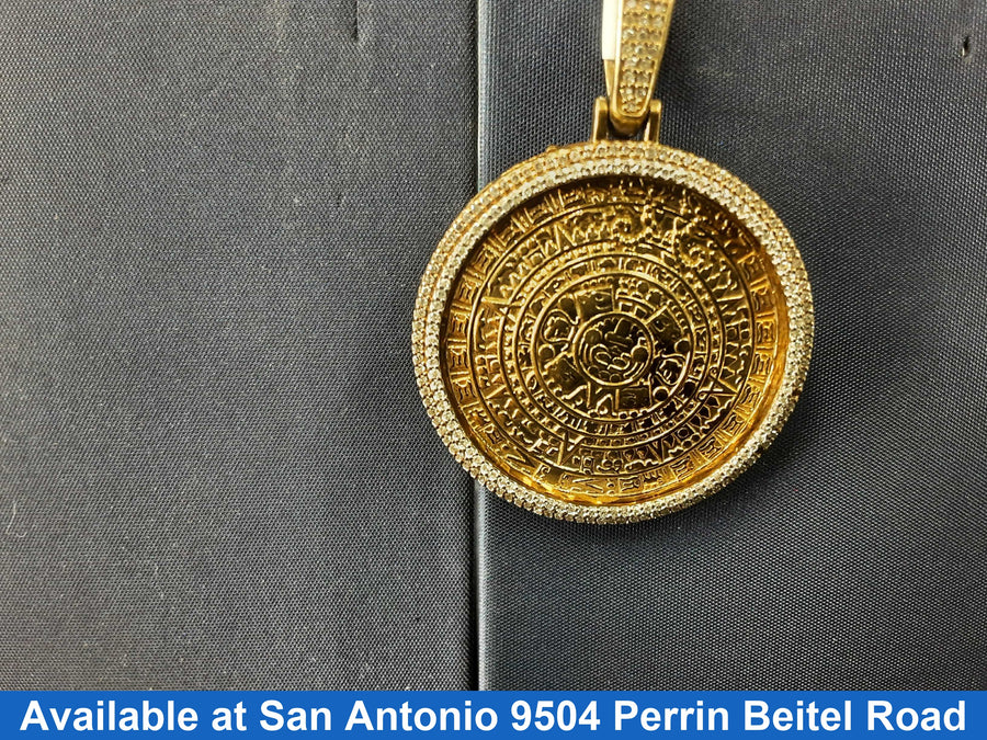 Coin Pendant - Yellow Gold 10k (.417) 10.1 grams