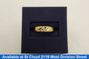 Men's Ring - Yellow Gold 14k (.585) 3.371 grams Size 8
