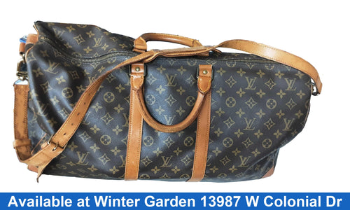 Louis Vuitton Keepall 60 Brown Purse / Handbag