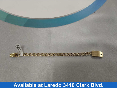 Bracelet - Yellow Gold 10k (.417) 16.1 grams 7 inch