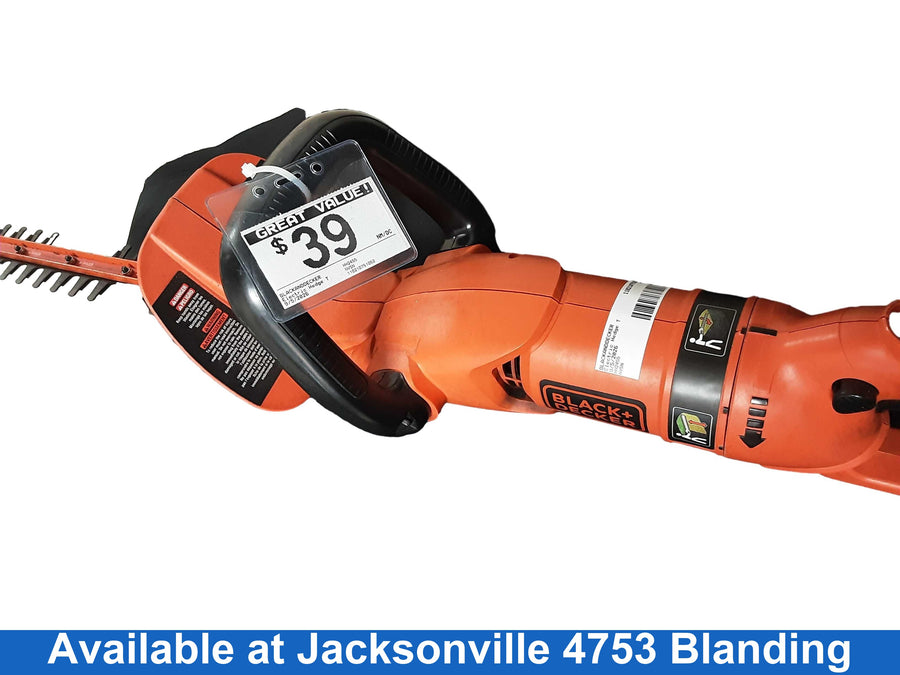 Blackanddecker Hh2455 Orange Corded Hedge Trimmer